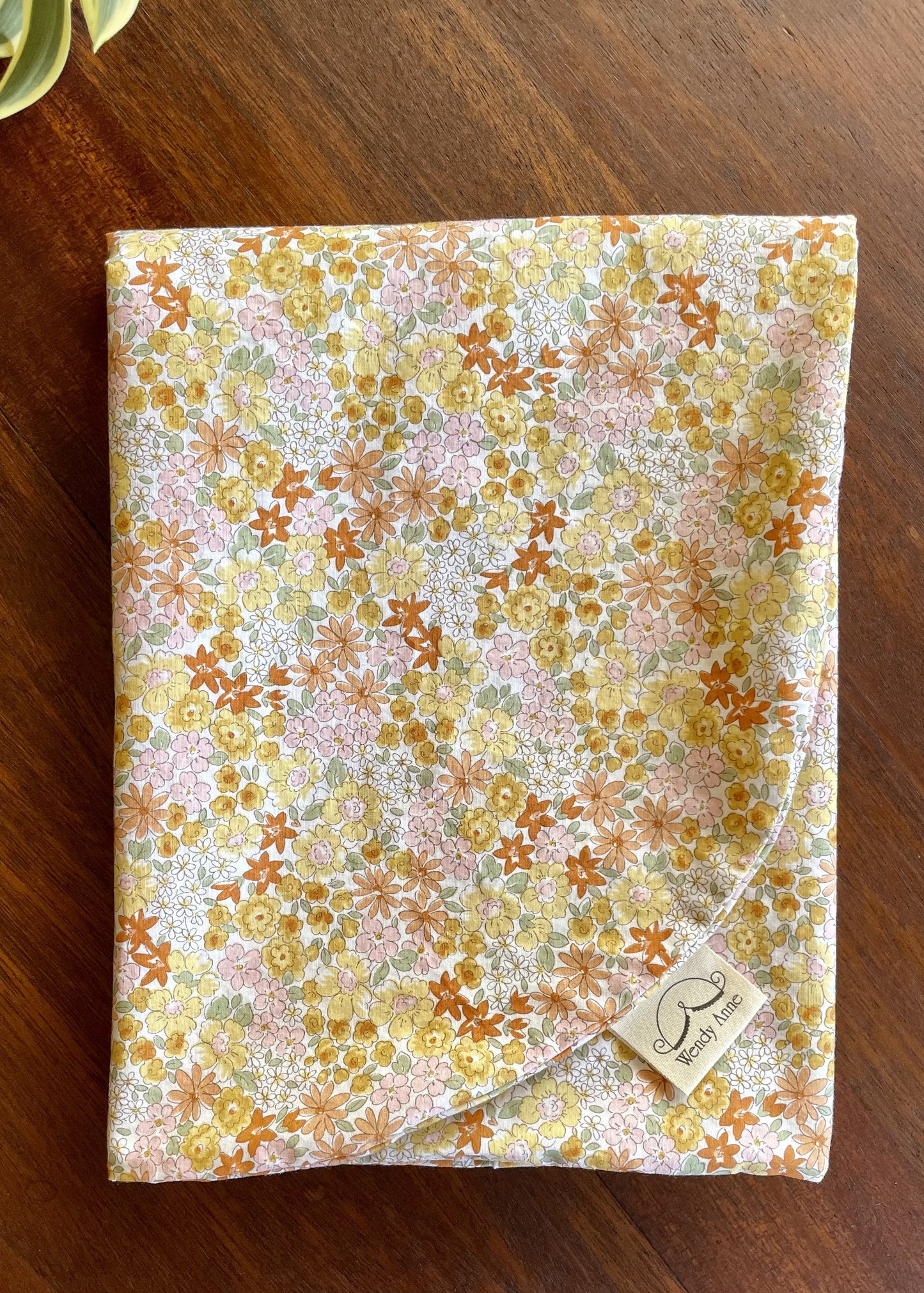 Lounger Slip Cover - Golden Flowers