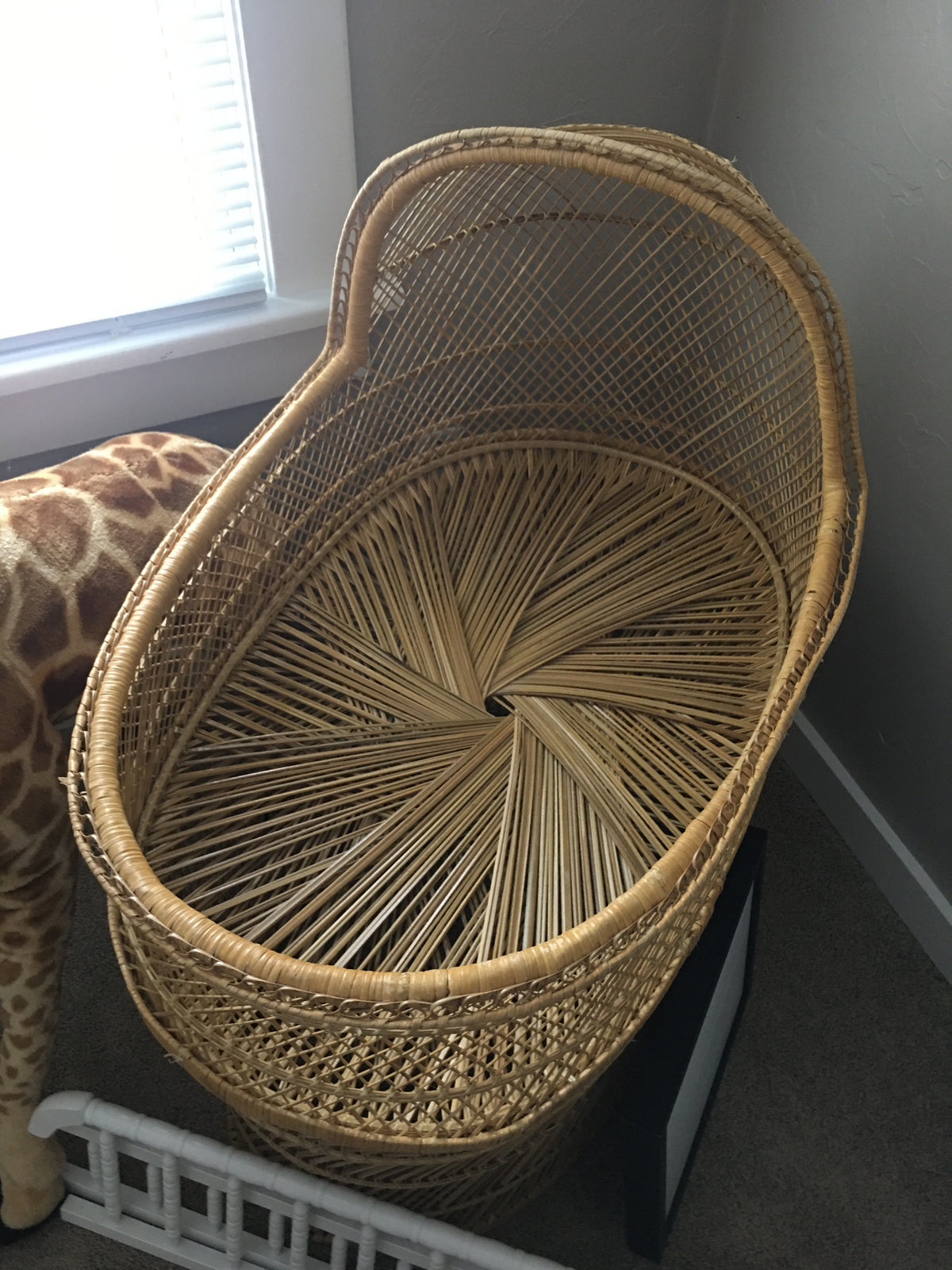 Blue Seersucker - Custom Fitted Sheet