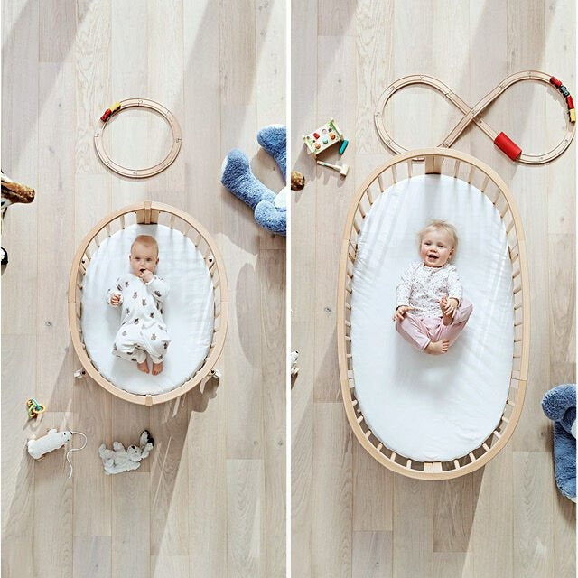 stokke sleepi mini Stokke Sleepi Mini or Crib Bed - Organic Cotton Double Gauze