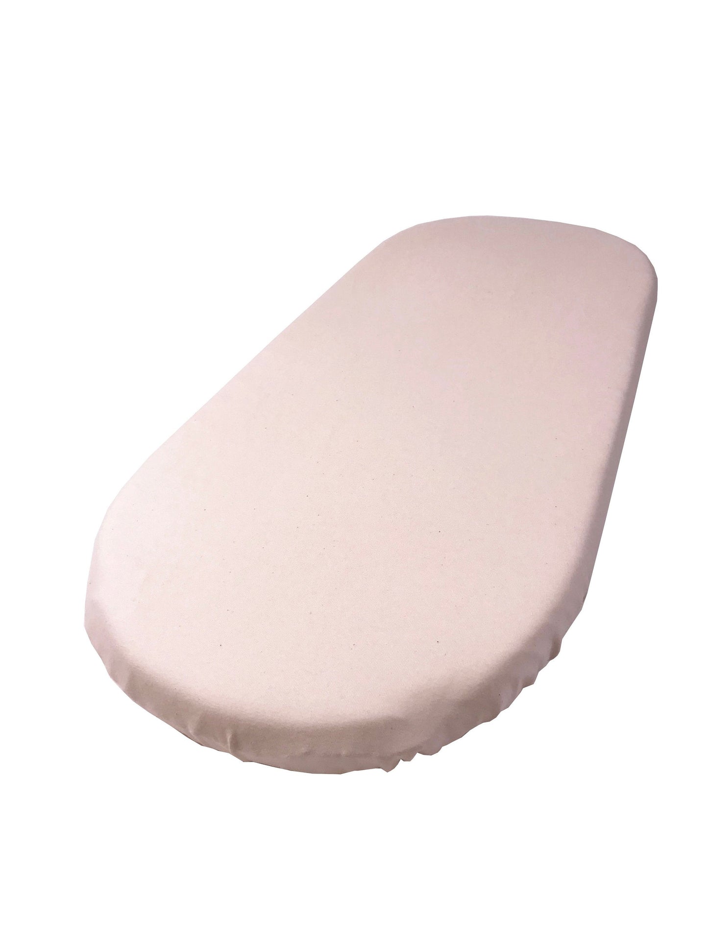 Set of Two (2) Natural Ivory Organic Cotton Jersey - Custom Fitted Sheet