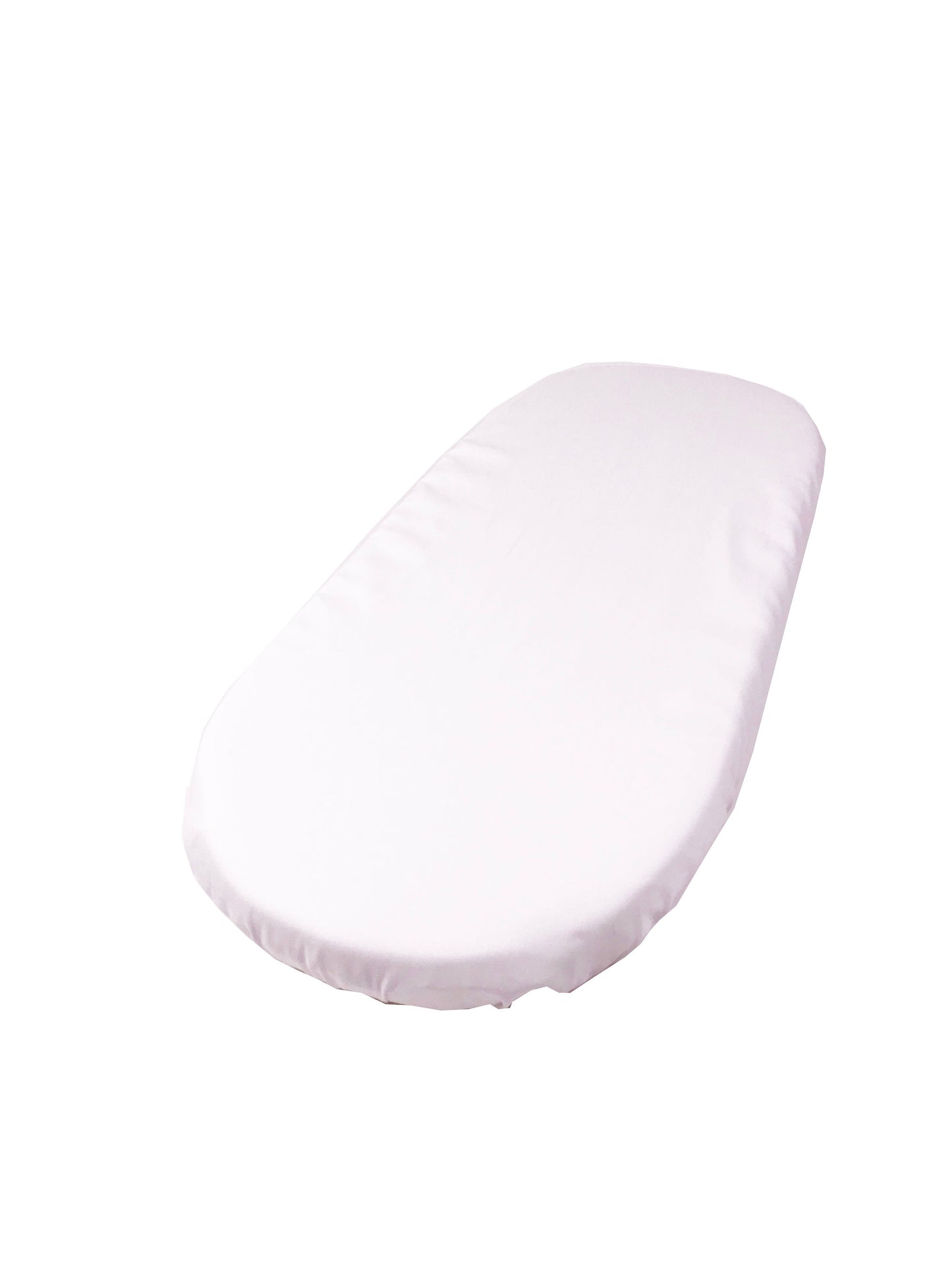 Set of Two (2) White Organic Cotton - Custom Fitted Sheets
