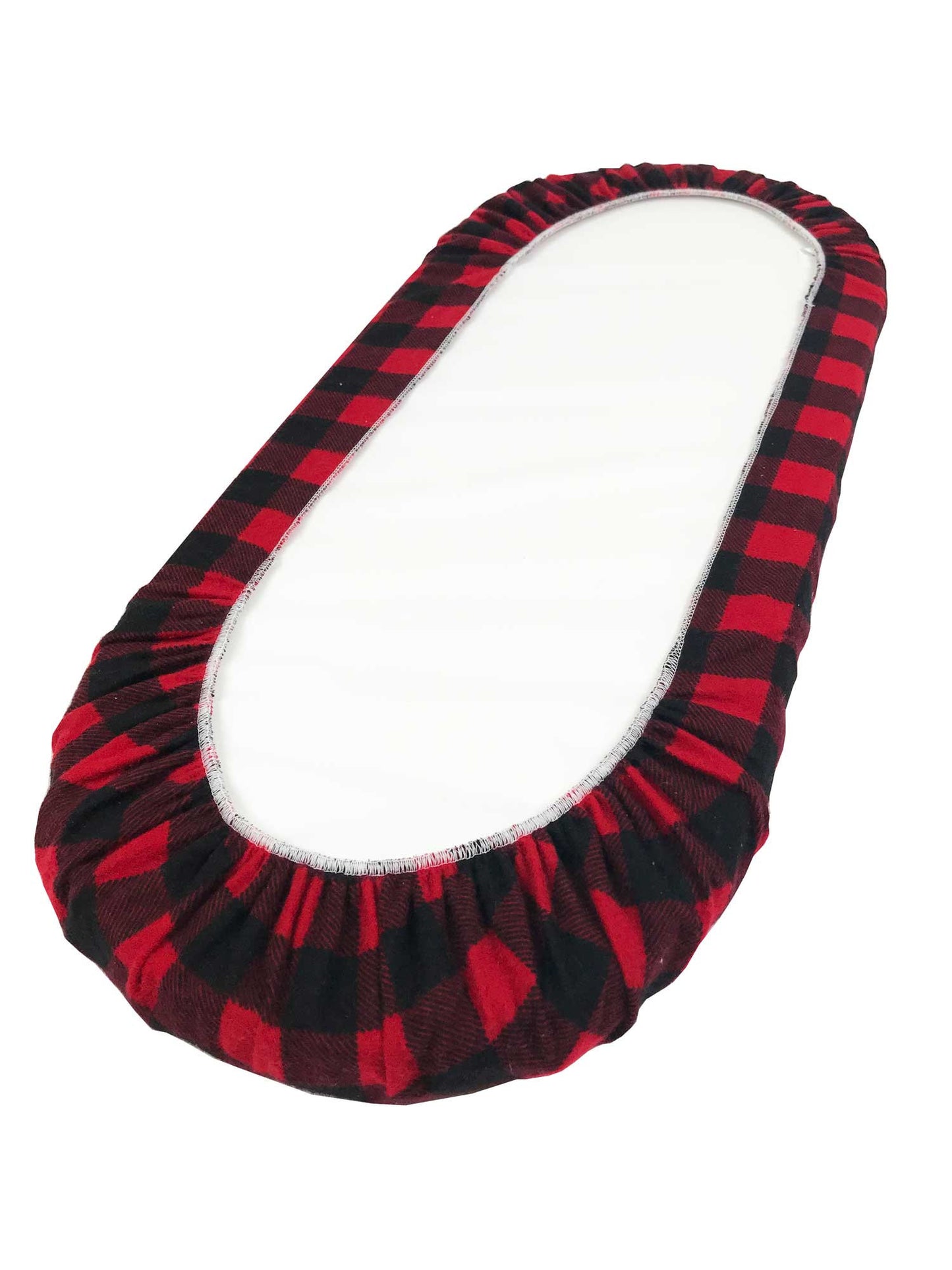 Buffalo Check in Red and Black - Custom Fitted Sheet