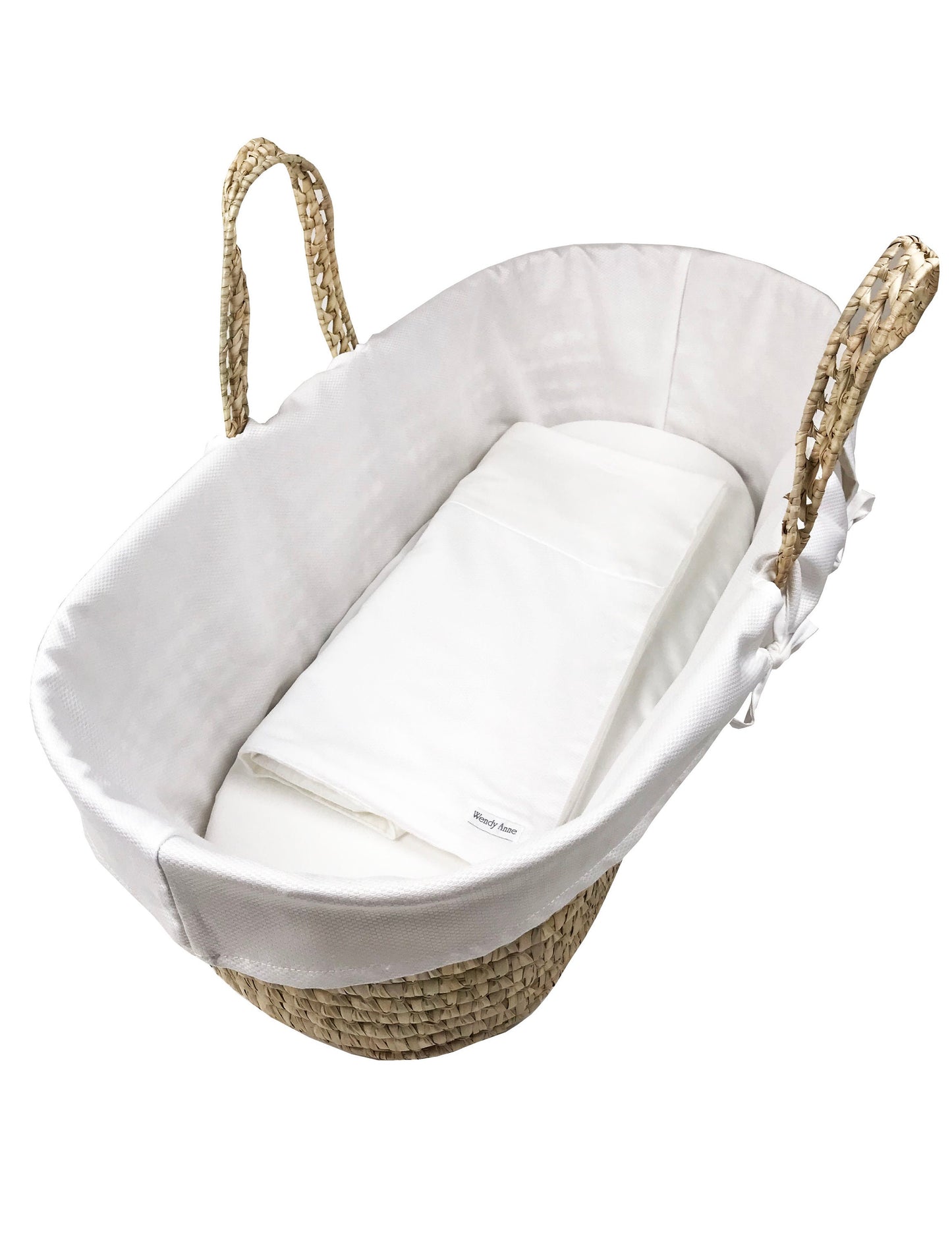 Simple Moses Basket Bedding Set - Made for Your Moses Basket - Choose Fabric