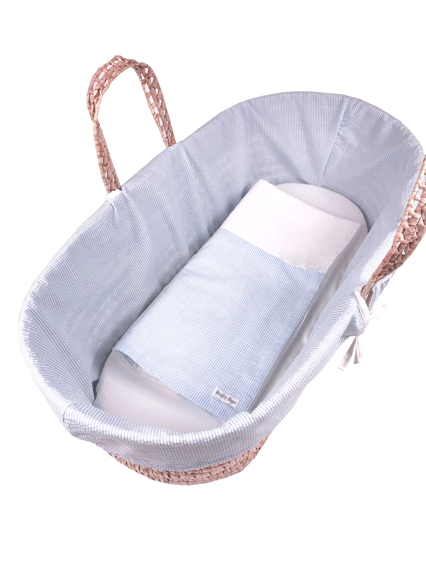Simple Moses Basket Bedding Set - Made for Your Moses Basket - Choose Fabric