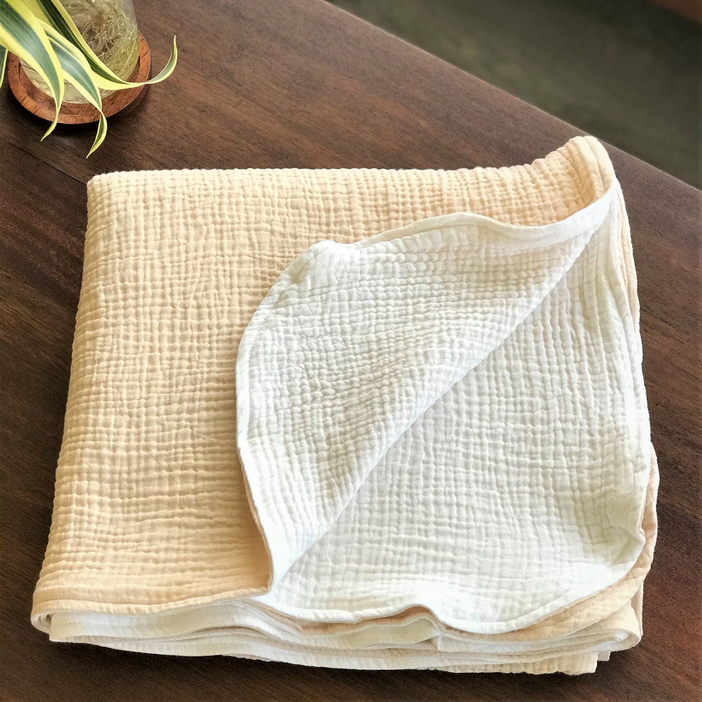Moses Basket Organic Cotton Double Gauze Set Shower Gift