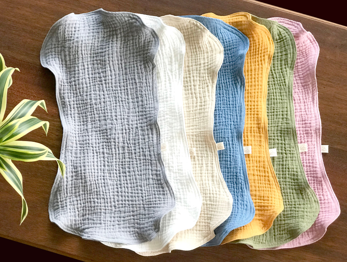 Simple Burp Cloth - Organic Cotton Gauze