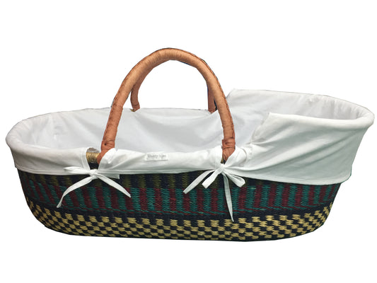 Ghana Moses Basket Liner  ONLY - 100% Organic Cotton