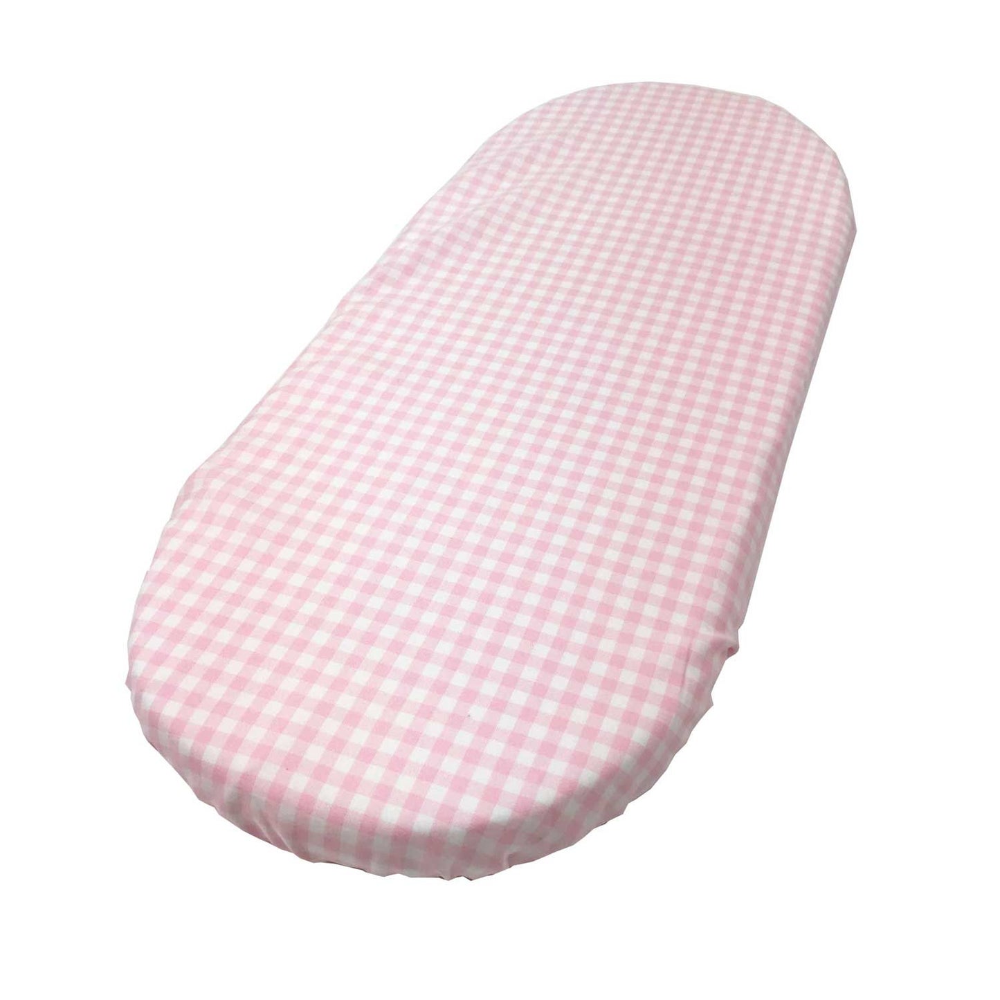 Pink and White Gingham - Custom Fitted Sheet