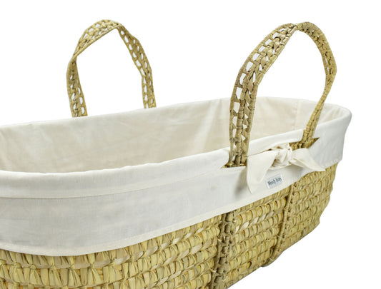 Modern Baby Moses Basket with Bedding Set