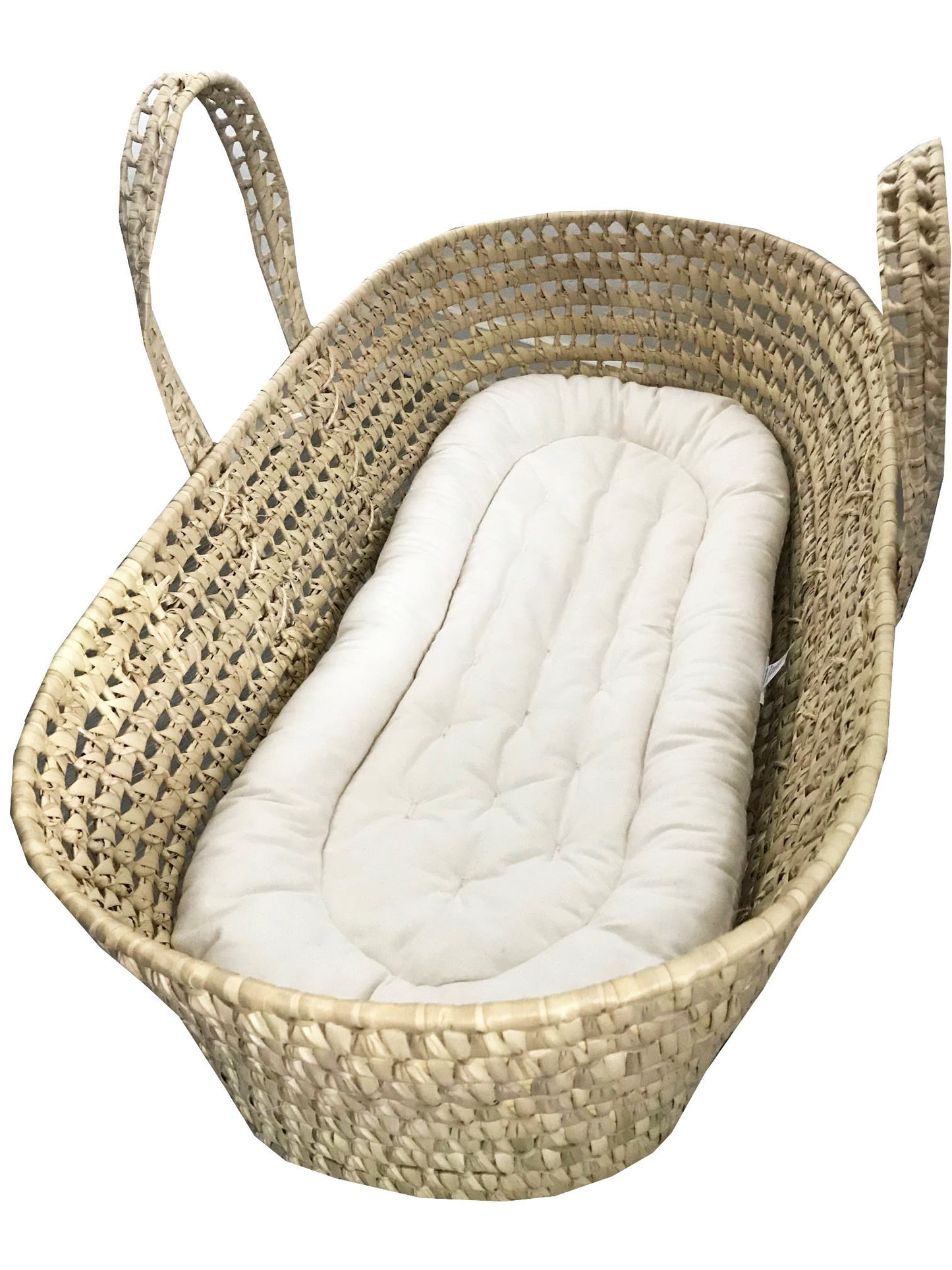 Baby Lounger Nest 100% Organic Cotton GOTS certified - for Moses Basket